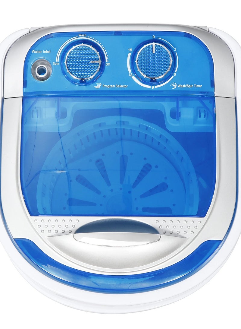 Mini Washing Machine – Compact, Low Noise & Shock Absorbing Portable Washer for Small Loads, Ideal for Apartments  - Image 5
