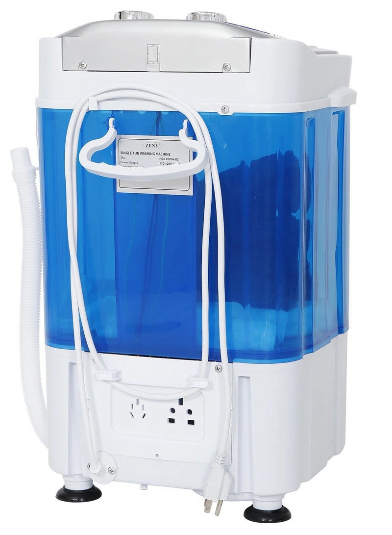 Mini Washing Machine – Compact, Low Noise & Shock Absorbing Portable Washer for Small Loads, Ideal for Apartments  - Image 3