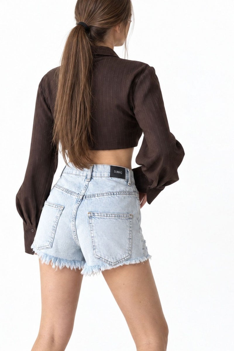 SQUALO Women's Cotton Shorts - Image 4