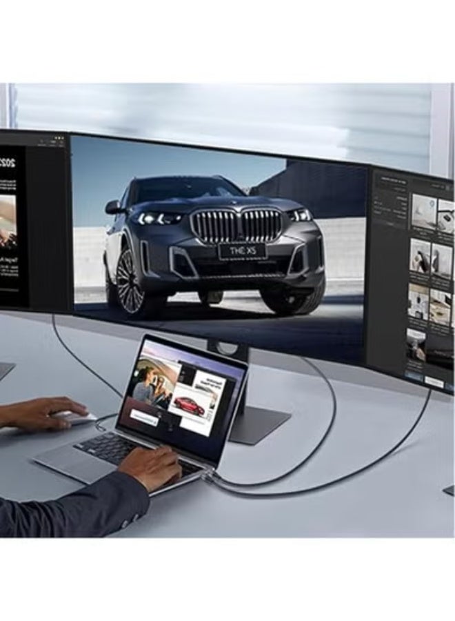 كابل USB C إلى HDMI بطول 1 متر – عملي وسهل الاستخدام بدقة 4K – مثالي للعمل والترفيه - Image 2