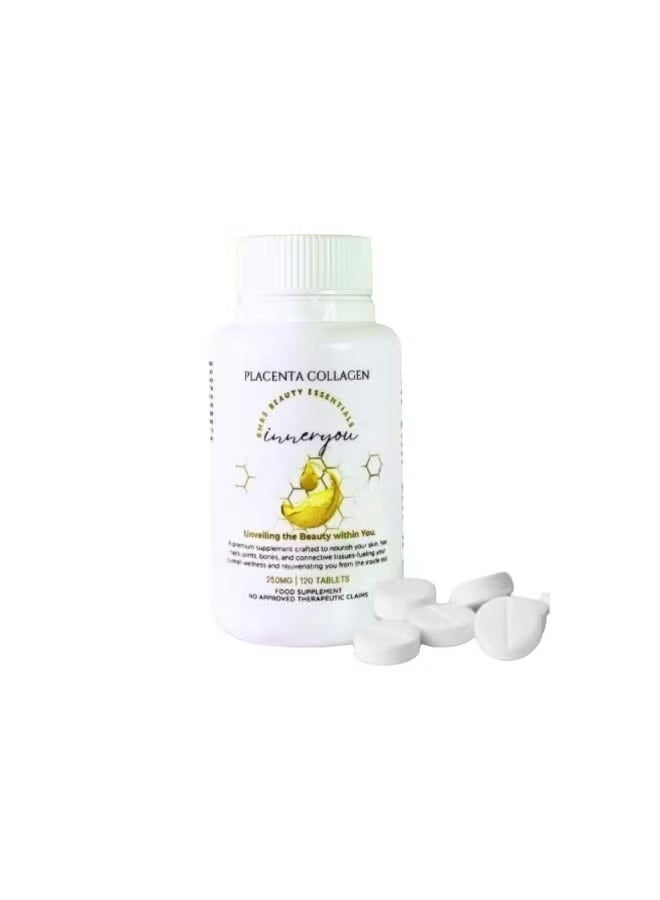 BMRS كولاجين المشيمة 120 قرص - Image 2