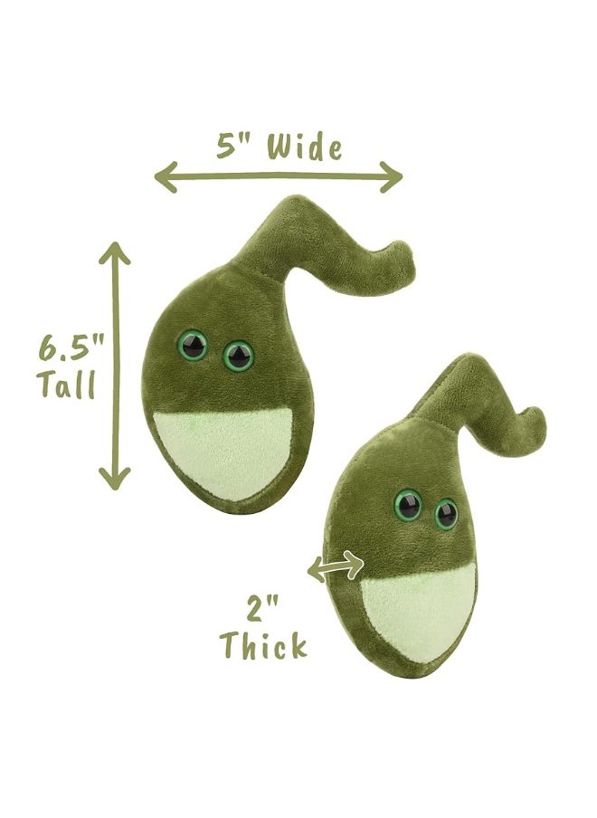 Giant Microbes - GIANTmicrobes Gallbladder Plush, Gallbladder Stuffed Animal, Gallbladder Surgery Gifts, Gallbladder Plush Toy, Gallbladder Removal Gift, Gastroenterology Gifts, Gastroenterologist Gifts, Get Well Gift - Image 1