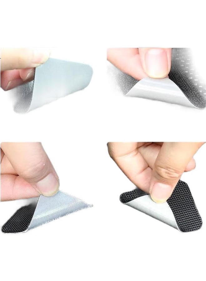 3M Magic Tape, Self-Adhesive Strong Adhesive, For Home And Car Use, Hook And Loop Fastener, Heat-Resistant Foot Mat, Fixing Sticker, 25*70Mm - Image 1