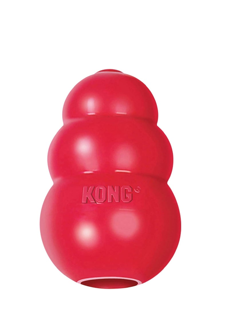 Kong Classic Stuffable Dog Toy Fetch & Chew Toy for Dogs Treat-Filling Capabilities & Erratic Bounce for Extended Play Time Durable Natural Rubber Material for Extra Small Dogs - Image 1