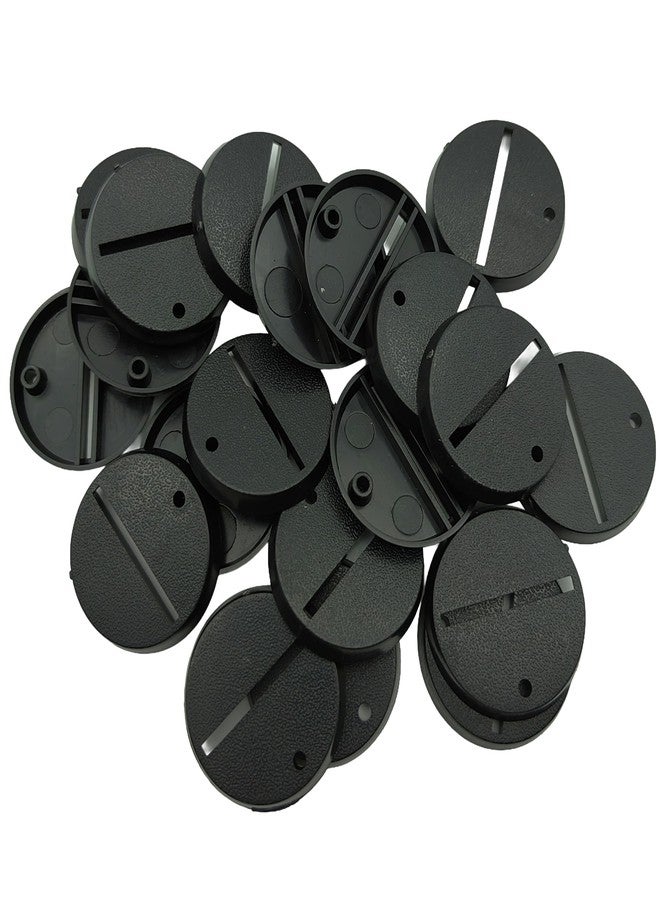 War Base West Lot of 20 32mm Round Slot Bases for Warhammer 40k + AoS Games Workshop Wargame Bitz - Image 1