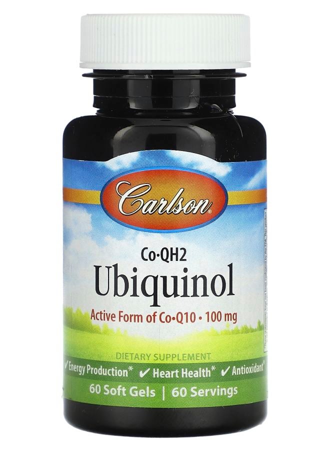 Co-QH2 Ubiquinol 100 mg 60 Soft Gels