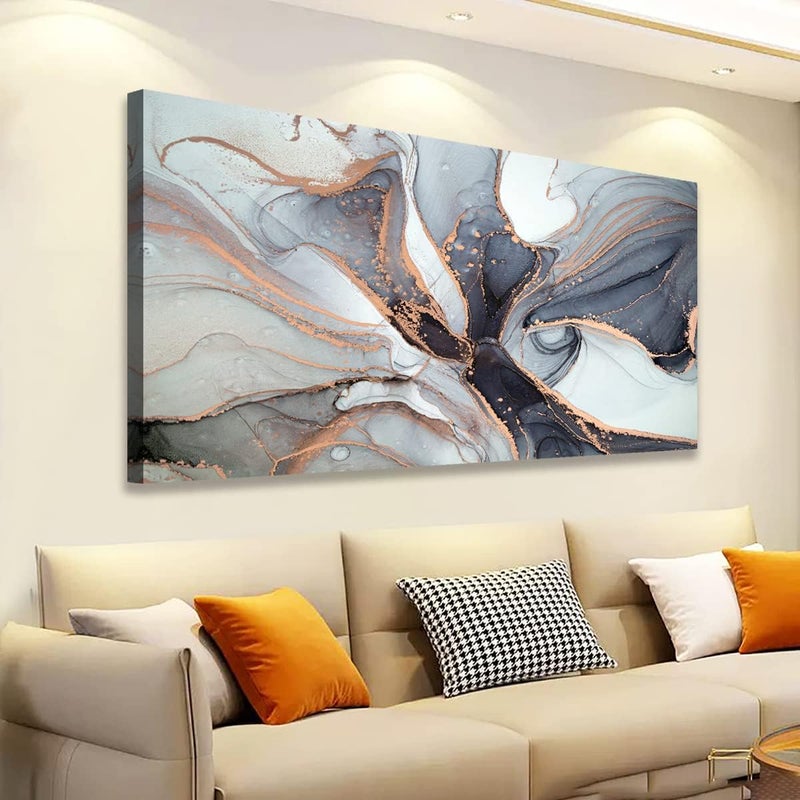 Haichuang Decor Art Abstract art Pictures Canvas Wall Art for Living room Bedroom or Bathroom Wall Decor - Image 1