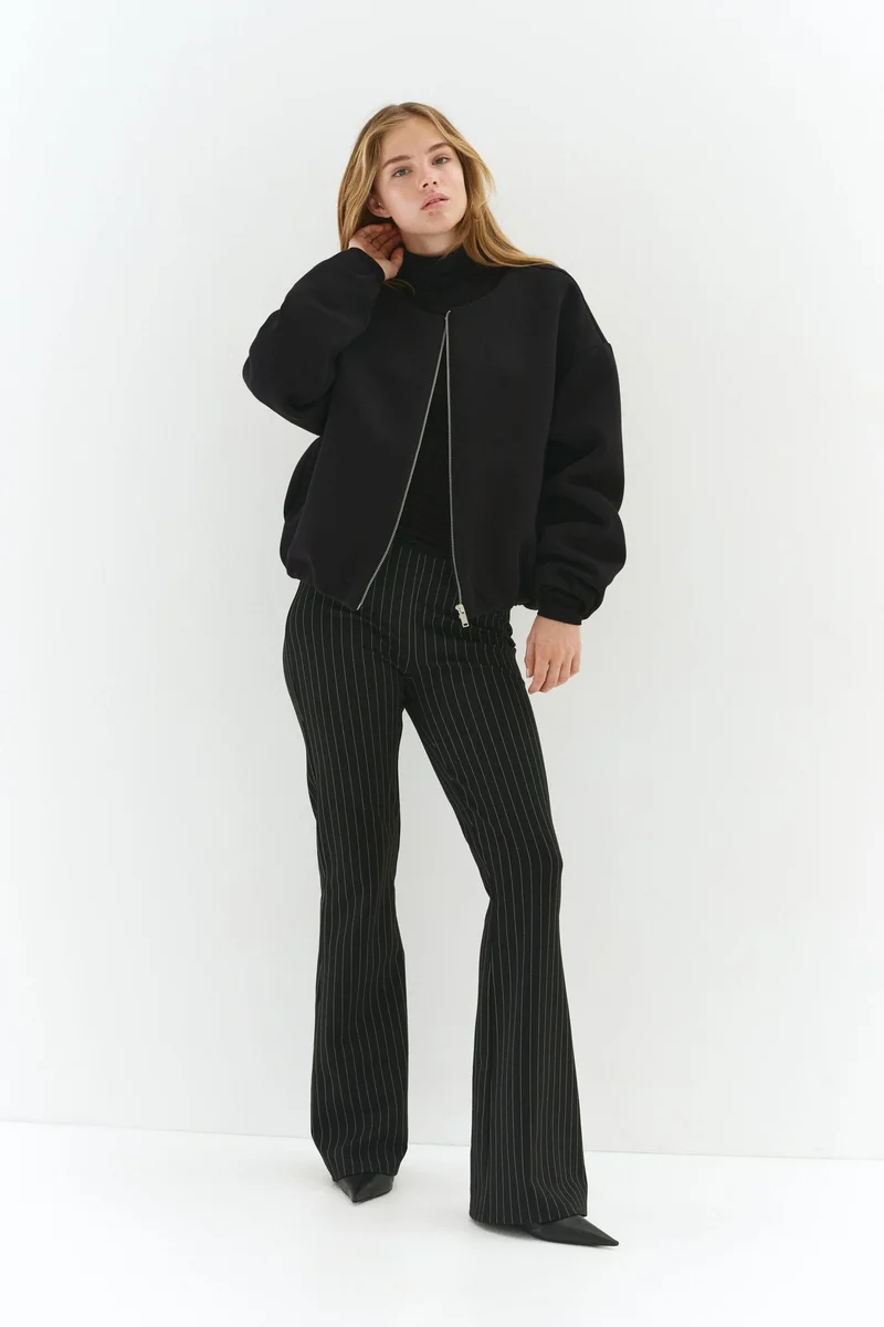 H&M Scuba zip-through sweatshirt