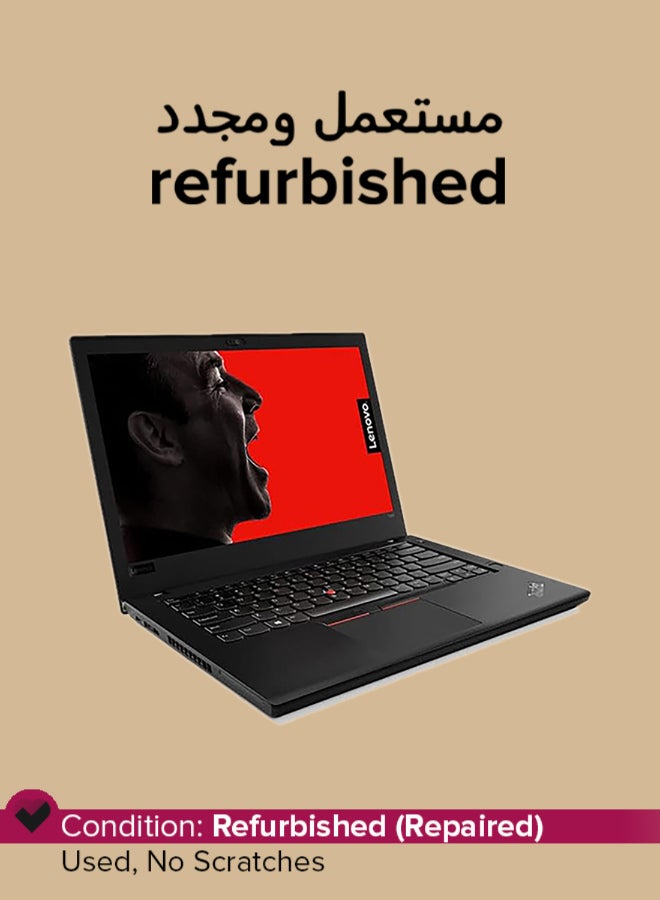 Lenovo Refurbished - Thinkpad T480 Laptop With 14-Inch Full HD Display,Intel Core i5 Processor/8th Gen/8GB RAM/256GB SSD/Intel HD Graphics/Windows 10 Pro English Black - Image 1