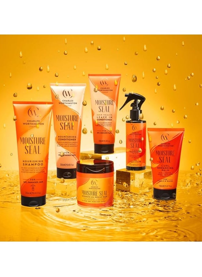 CHARLES WORTHINGTON Moisture Seal Intensive Oil Rescue Nourishing and Moisturizing Hair Masque For Dry Hair Treatment for Frizzy Hair 160 ml  - Image 5