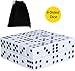 DAGONGREN 100 Pack 16MM White Dice Six Sided Standard Opaque White Dice with Black Pips Dots for Board Games 100 Pack - Image 4