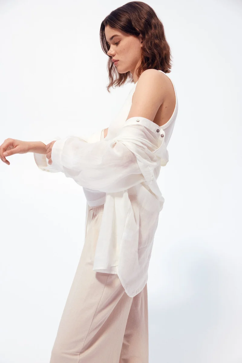 اتش اند ام بنطلون برباط لفترة الحمل وبعدها من تشكيلة ماما