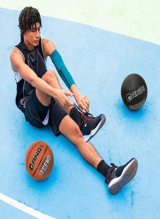 AND1 The Legend Rubber Basketball - 29.5 Official Size Streetball - Sold Deflated (Pump NOT Included), Size 7 - Image 3