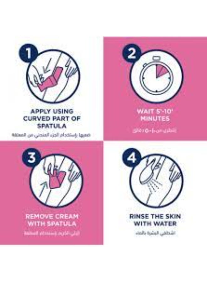 شرائح شمع فيت لإزالة الشعر للوجه والجسم للبشرة الحساسة + إزالة الشعر من فيت للبشرة الحساسة في منطقة البكيني والإبط - Image 4