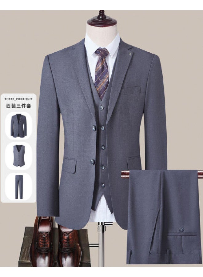 Tucano Men's Suit  All-season Hormone-structured Business Casual Wedding Formal Attire Set - Southwest Style - Image 1