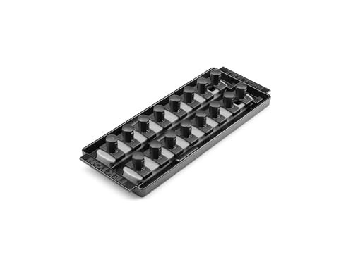 TEKTON 12 Inch Drive 2Rail Socket Organizer Set Gray 16Tool OST21316 Made in USA - Image 1