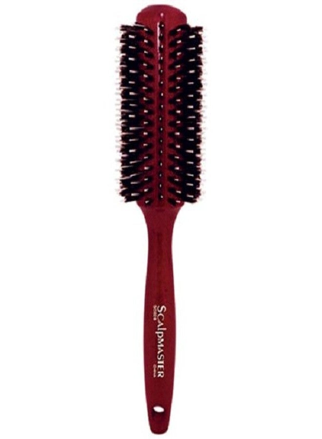 سكالب ماستر فرشاة شعر دائرية من سكالبماستر بوركوباين، خشب القيقب، 2 3/4 بوصة - Image 1