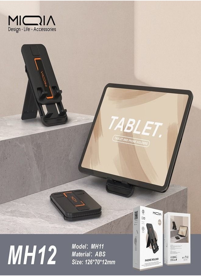 MIQIA Foldable Phone & Pad Holder Black  - Image 2