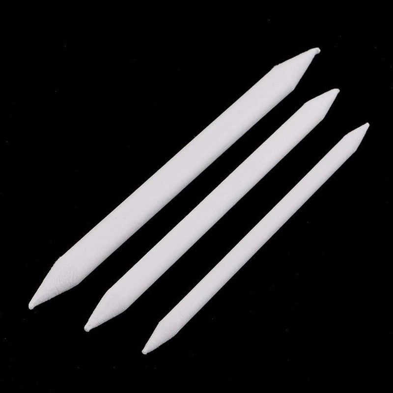PETCTN 3 Sizes Blending Smudge Stump Stick Art Drawing Tools Deft Art Pencils, Drawing Pencils Sketch White Pens for Artists Students Beginner for Student Artist Charcoal Sketch Drawing Tools - Image 3