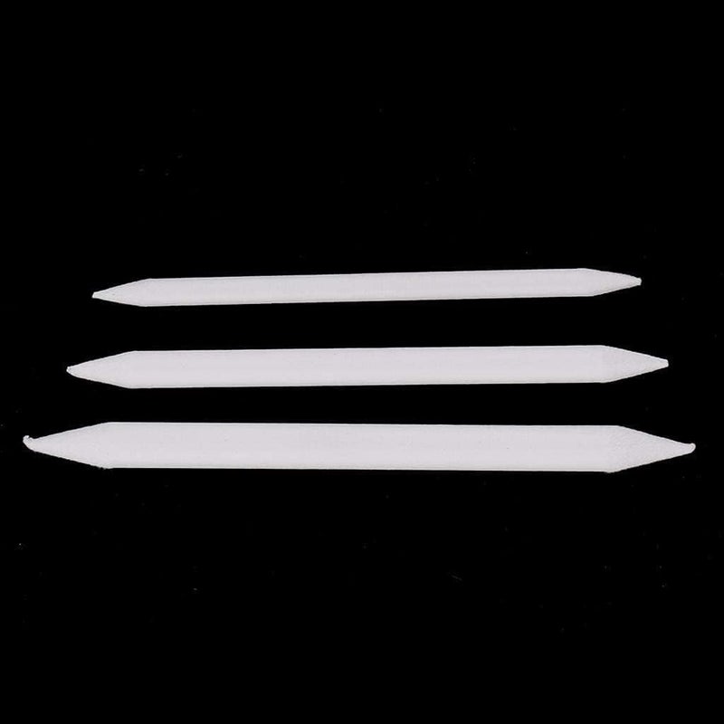 PETCTN 3 Sizes Blending Smudge Stump Stick Art Drawing Tools Deft Art Pencils, Drawing Pencils Sketch White Pens for Artists Students Beginner for Student Artist Charcoal Sketch Drawing Tools - Image 1