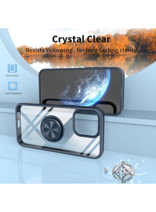 S-TOP Case For iPhone XS Max Ring Holder PC Hybrid TPU Phone Case - Image 4