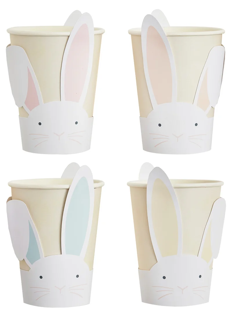 جينجر راي Easter Paper Cups - Pastel Pop Out Bunny