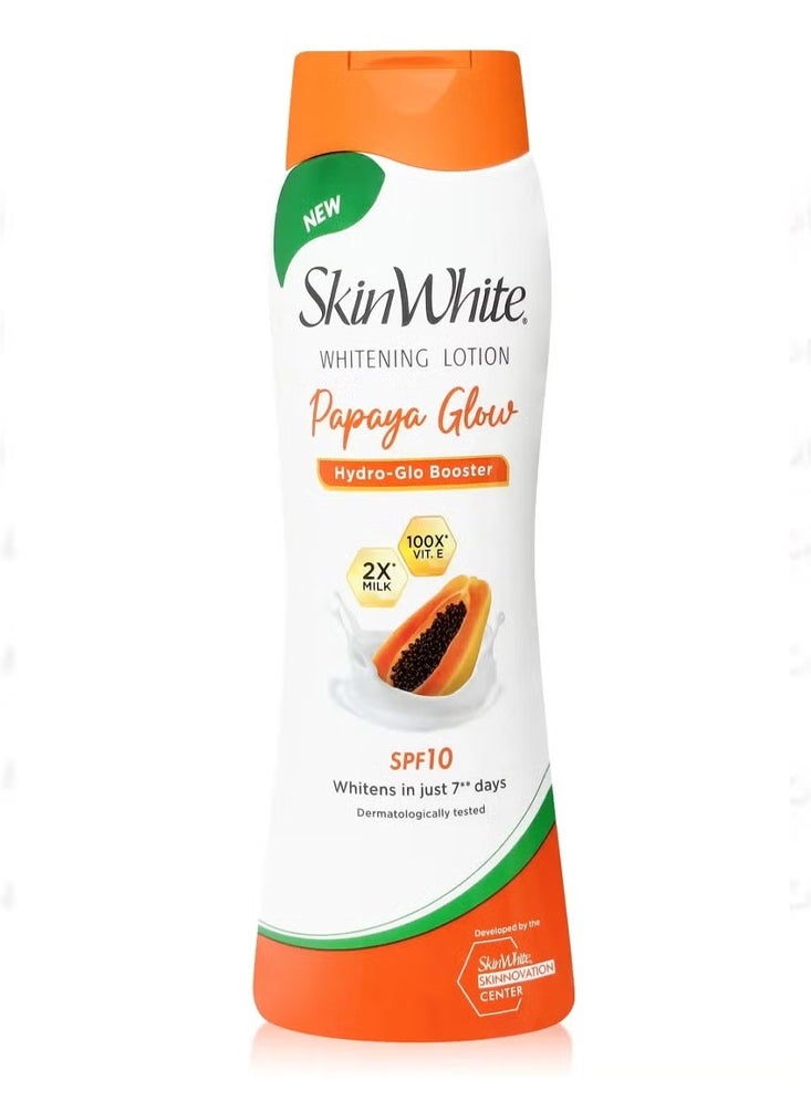 skin white Whitening Papaya Glow Lotion SPF 10 - 200ml  - Image 2