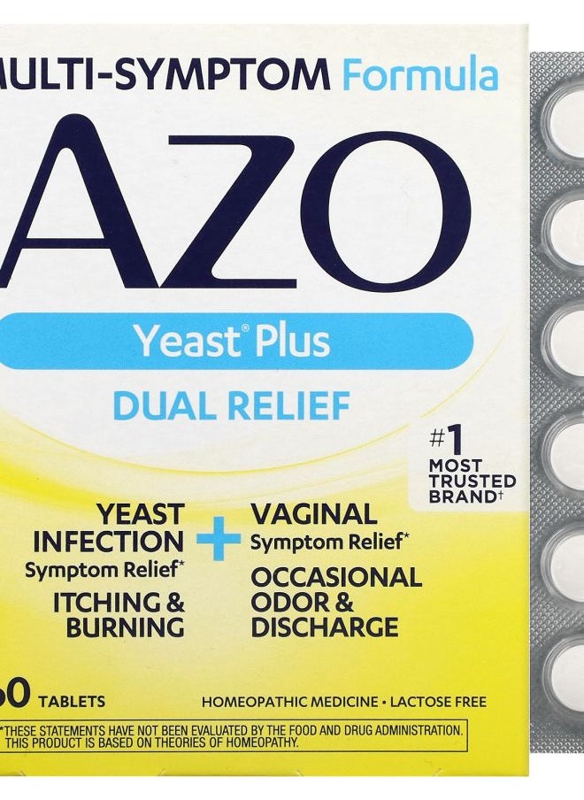 AZO Yeast Plus 60 Tablets 