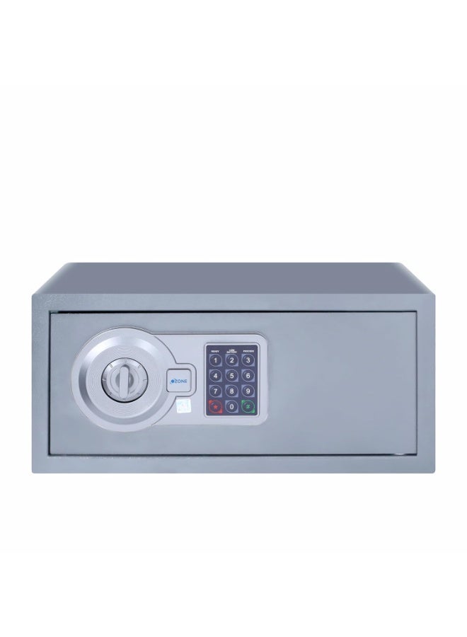 Ozone Agate Laptop Grey Safe Locker for Home | Offices | Retail | User PIN Code Access & Key | By Ozone India - Image 1