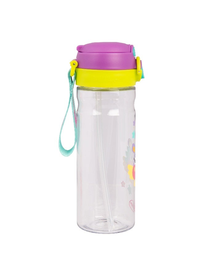 Playgro Stella FlipSip 2-in-1 Kids Water Bottle with Straw & Spout, Flip-Top Leak-Resistant Lid, BPA-Free Reusable Drinking Bottle for Toddlers & Kids - Image 5