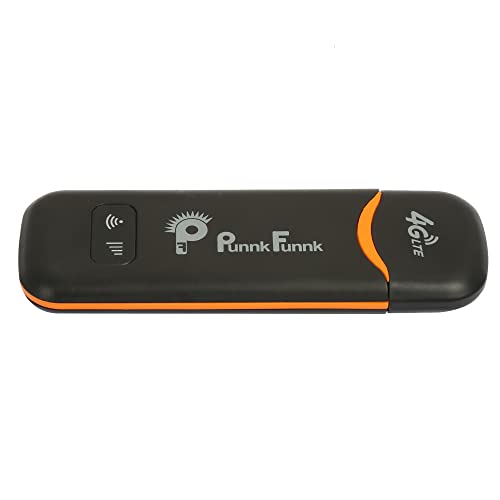 PunnkFunnk 4G LTE WiFi USB Band Dongle Stick with All SIM Network Support | 4G Data Card with up to 150Mbps Data Speed, Fast 4G Dongle, SIM Adapter Included (Black) - Image 3