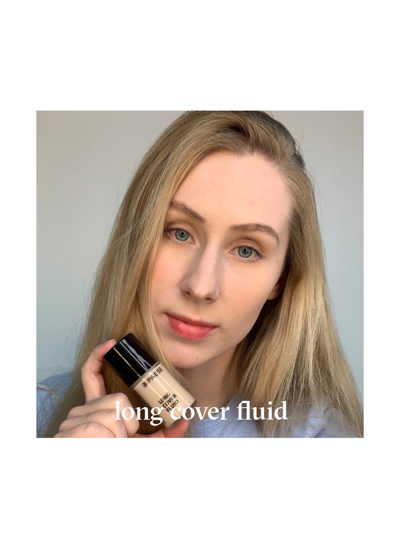 Paese - Liquid Foundation, Long Cover Fluid 01 Light Beige - Image 1