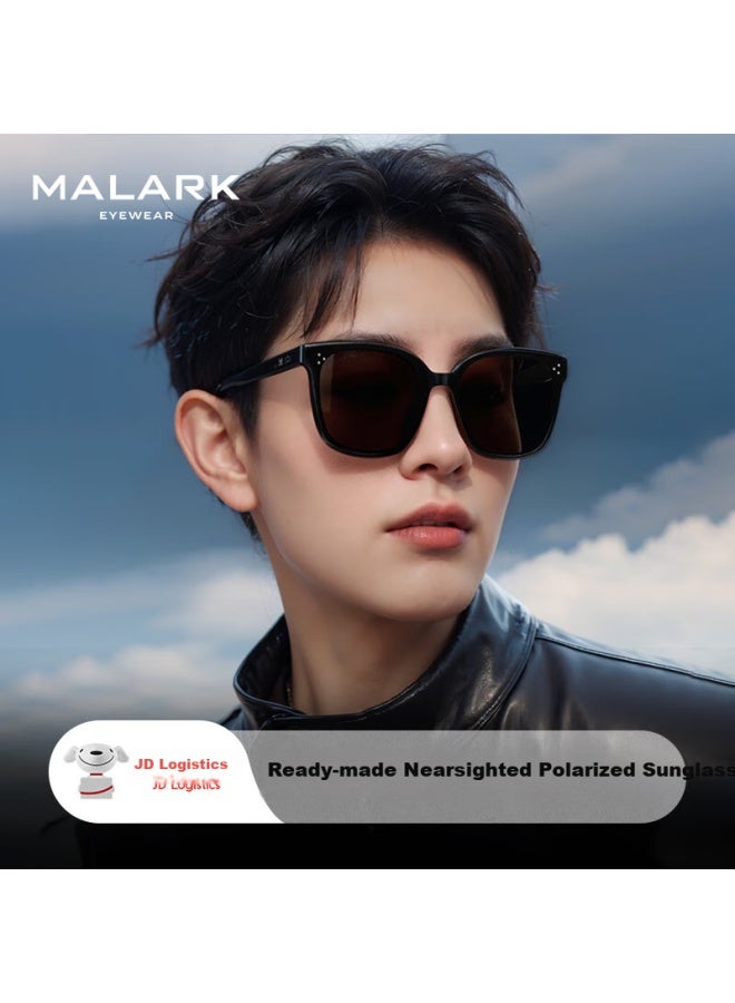 Morakot Molake New Gm Sungl, Uv Protection, For Driving, Polarized, Suitable For Nearsightedness, With Prescription Lenses, For Men And Women, Sungl - Image 1