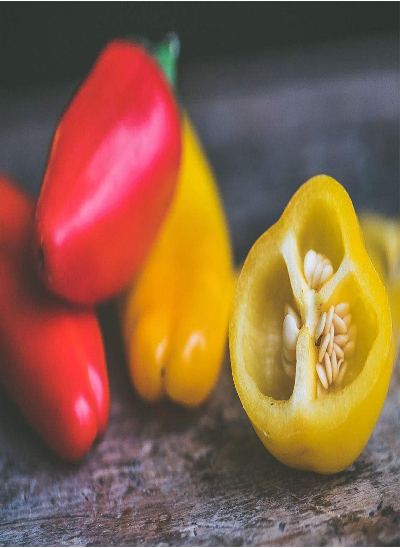 Lunch/Snack Box Mixed Mini Sweet Pepper (36) Fruit/Vegetable Seeds