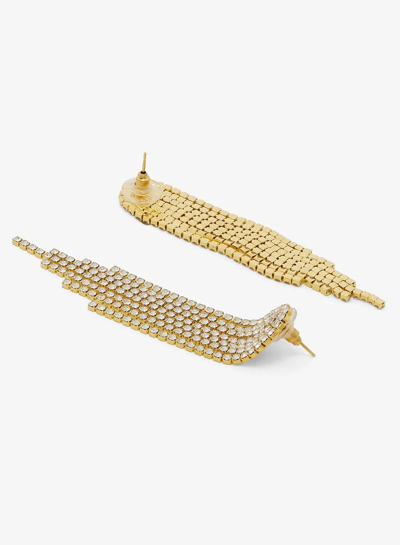 Ella Limited Edition Rhinestone Embellished Earrings