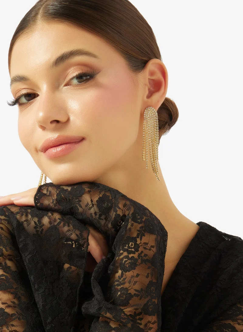 Ella Limited Edition Rhinestone Embellished Earrings