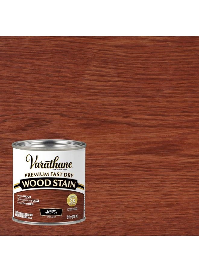 VARATHANE ® Premium Fast Dry Wood Stain 262034 Light Walnut - Image 2
