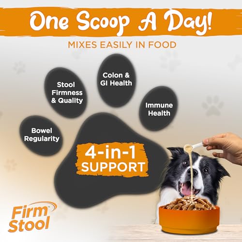 Vital Planet - Firm Stool – Dog Stool Hardener, Eliminates Diarrhea and Gas - Pumpkin, Probiotics and Prebiotics for Healthy Digestion, Fiber for Firmer Stools and Regularity - 111 Grams 30 Servings - Image 4
