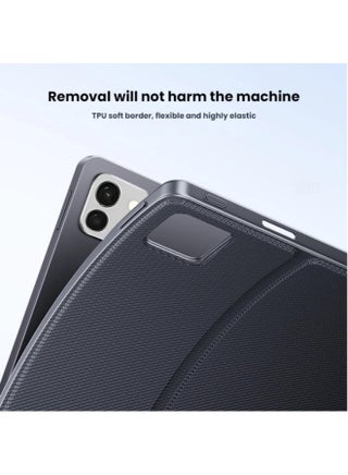 Magnetic Tablet Case Compatible with Honor MagicPad 3 13.3 Inch 2025, with Stable Bracket and Auto Wake/Sleep Function, TPU Drop-proof Leather Cover - view 4