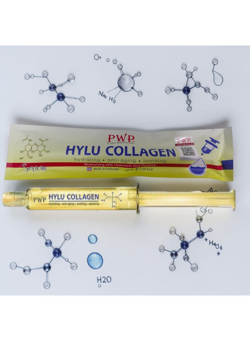 PWP Hylu Collagen Serum – Hydrating, Soothing & Anti-Aging Face Serum 10ml - Image 2