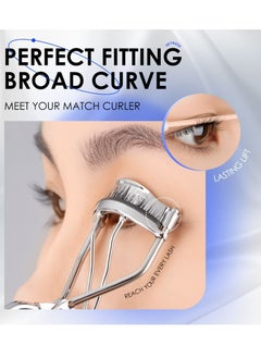 FOCALLURE Set of Eyelash Curler + Staymax Waterproof Mascara & Eyeliner 2 in 1  - Image 5
