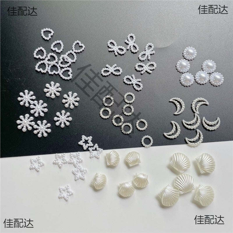 Bow Accessories Handmade Diy Accessories Imitation Pearl Patch For Dolls - Image 2