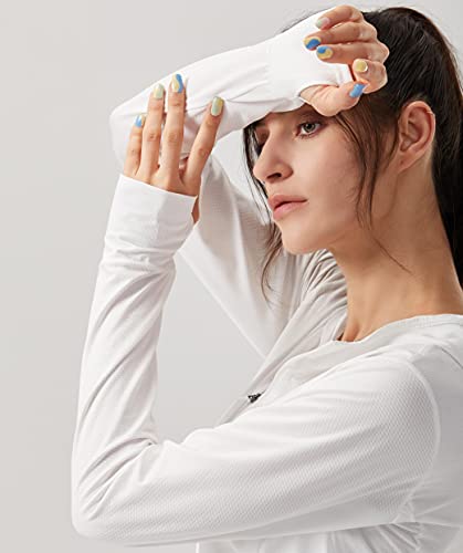 Soothfeel جاكيت هودي للنساء مع حماية من الشمس UPF 50+ خفيف الوزن بأكمام طويلة للنساء مع جيب للتنزه في الهواء الطلق - Image 5