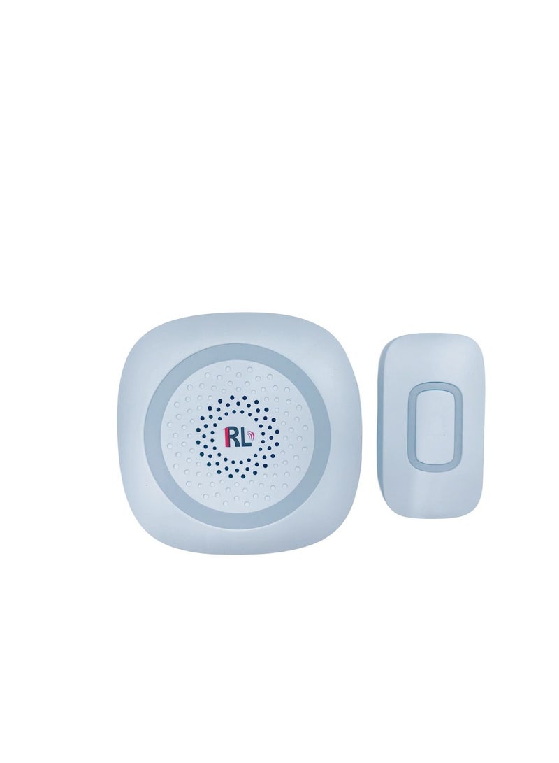 RL Wireless Doorbell Night Light LED Chimes 300M With One Button Distance Battery Support - Image 2