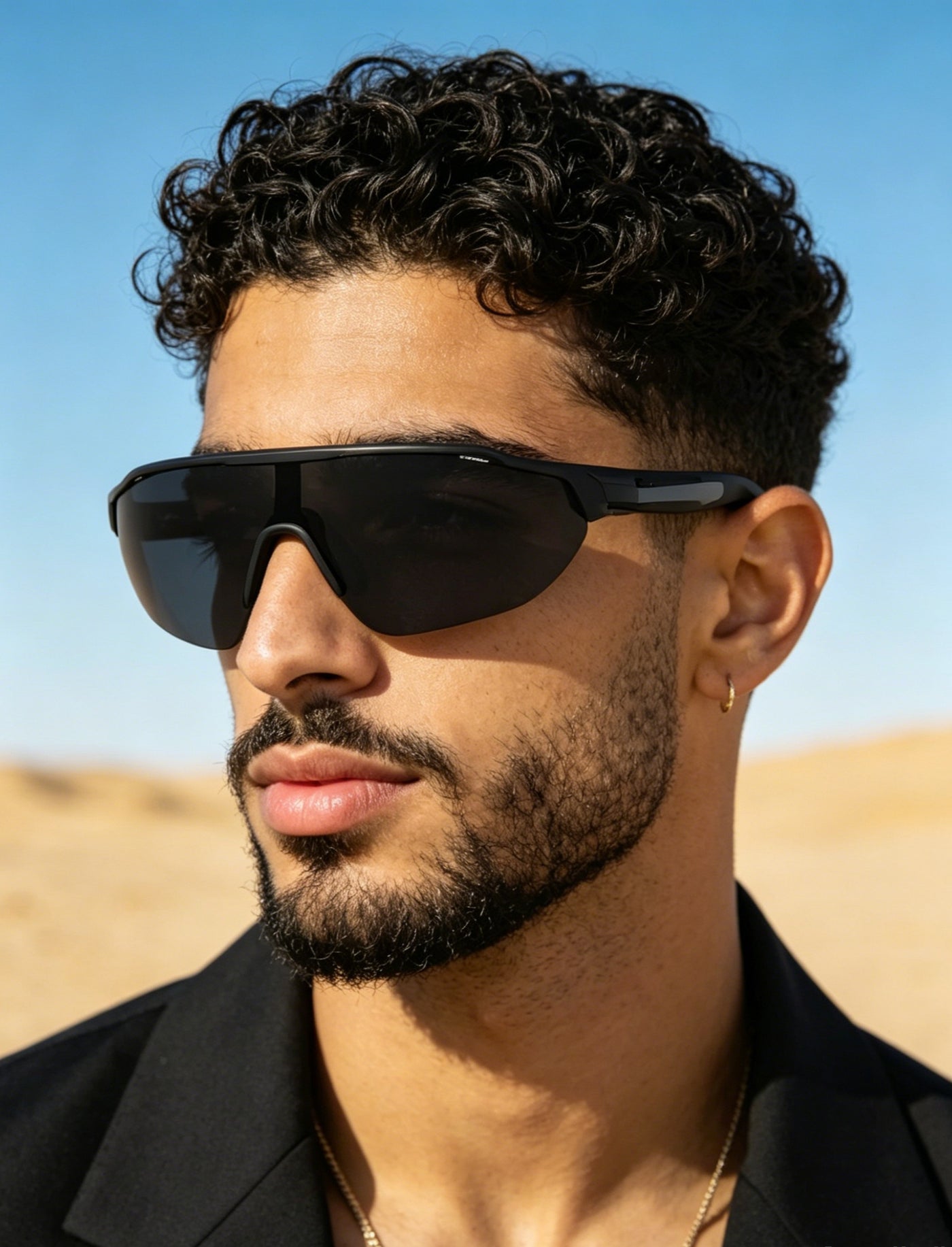 HYUNDAI Smart Glasses, AI Bluetooth Glasses with Speaker, Translation in 144 languages, AI Chat, Music, Real Time Translation, UV Protection AI Glass with Bluetooth 5.4, Smart Glass for Men Woman (Noble Black)