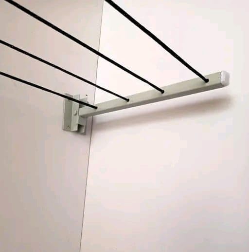 Generic Ultimate Space Saver Foldable Wall Mounted Drying Rack for Balcony Home Use  - Image 3