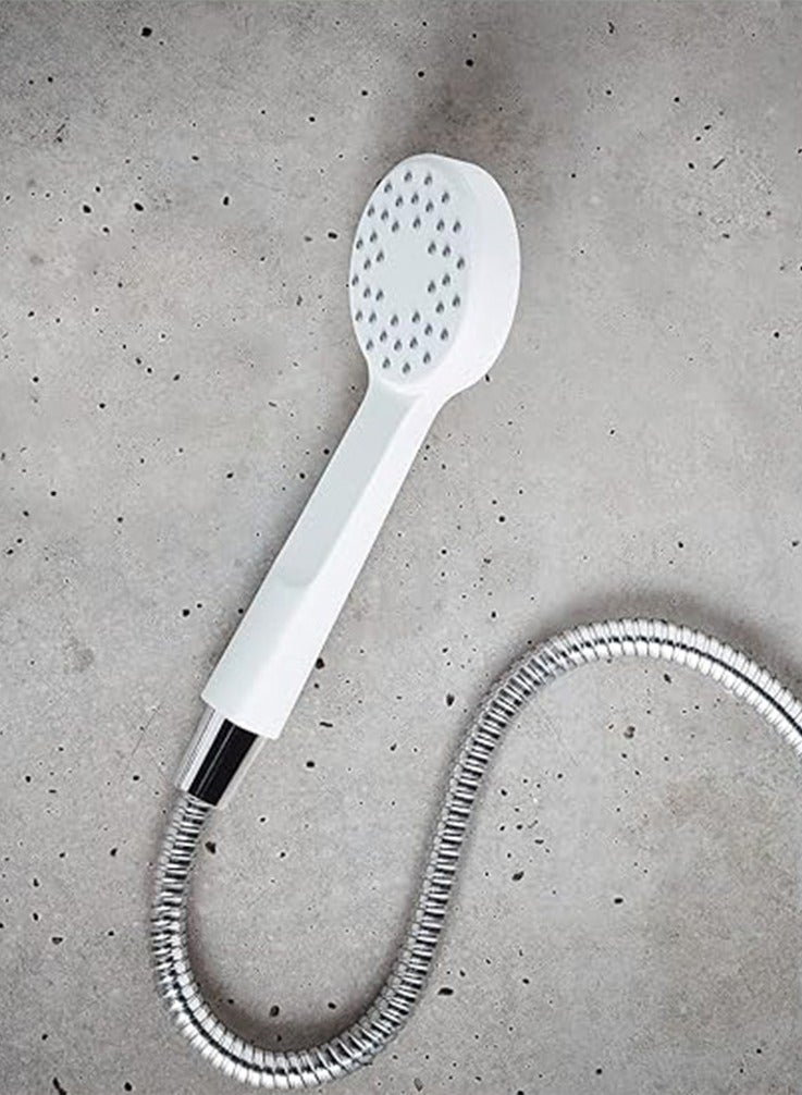 Ikea LILLREVET Single-Spray Hand Held Shower Head - White - Image 4