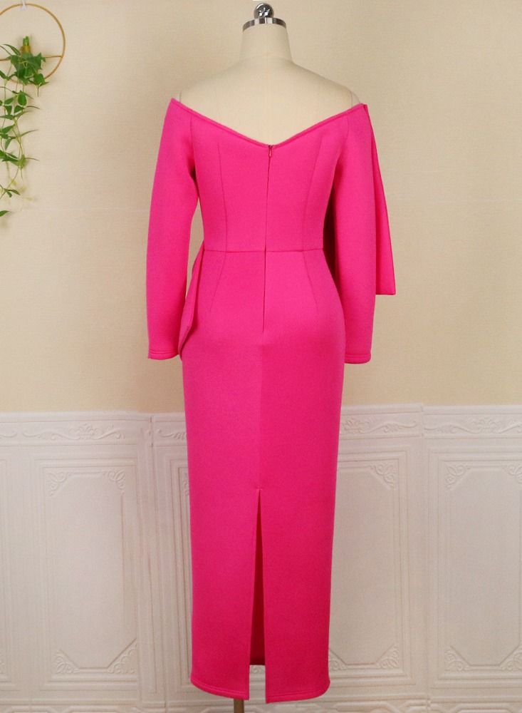Loquat Fashionable And Generous Dress  Pink  - Image 2