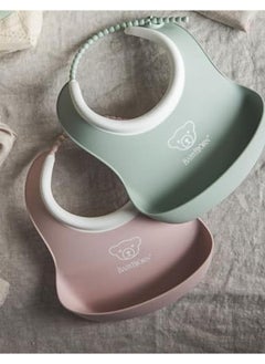 BABYBJORN Small Baby Bib 2 Pieces Pack Of 1  - Image 4