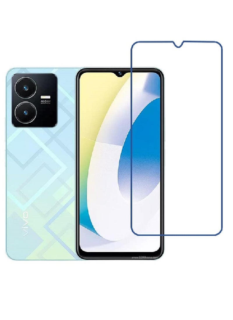 Super Tempered Glass Screen Protector Clear Designed For vivo Y22 Full Screen Coverage And Bubble Free - Image 1
